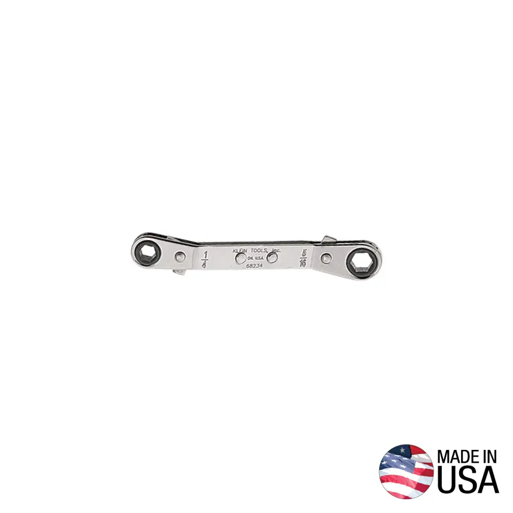 Klein-Individual Fully Reversible Ratcheting Offset Box Wrenches