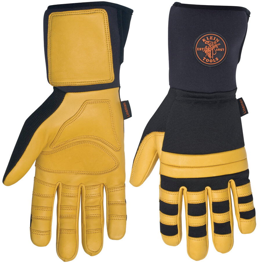 Klein 40080, 40082, 40084, 40086 Lineman Work Gloves