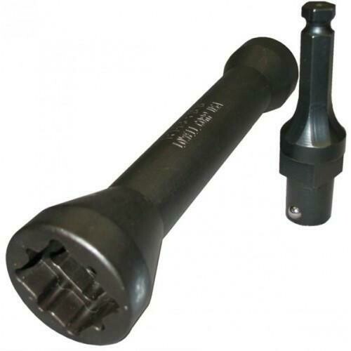 Lowell-Triple Square Impact Socket 9900 With Adapter 9907