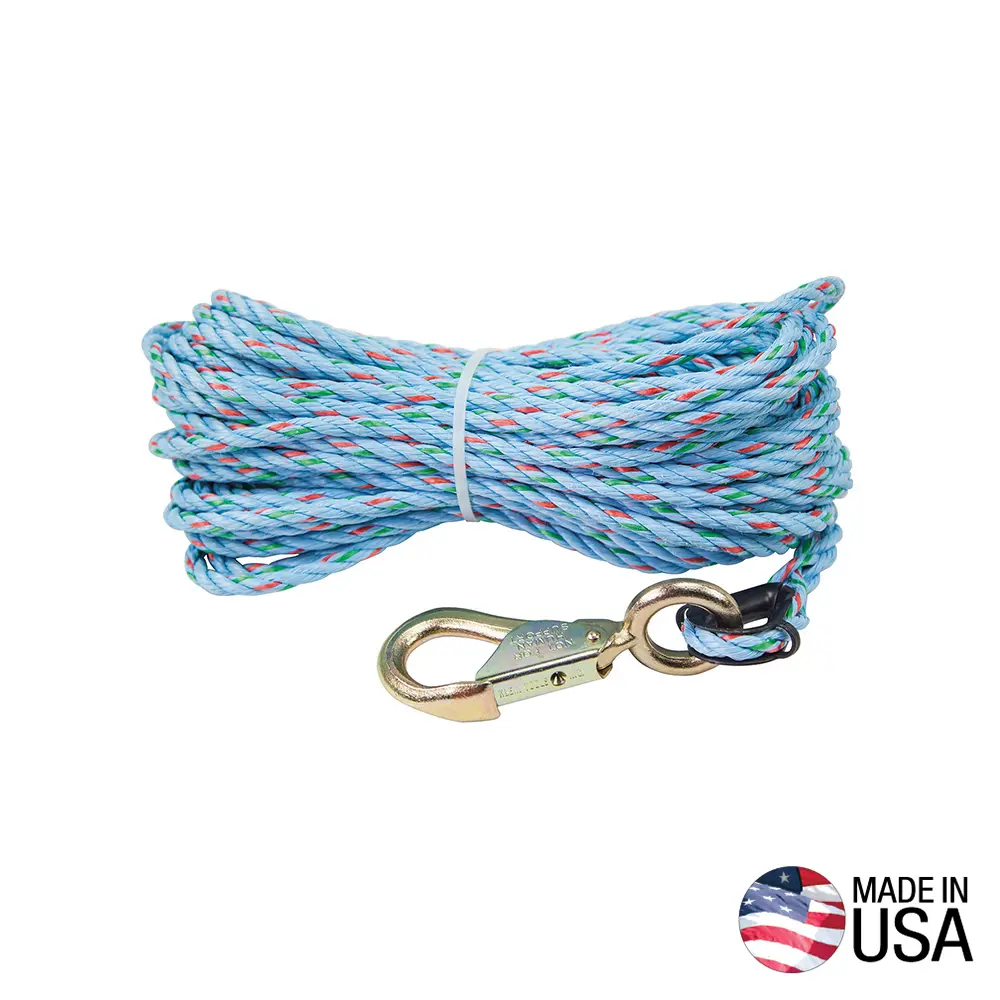 Klein-Polypropylene Hand Lines 1803-60, 1804-60 With Snap Hook