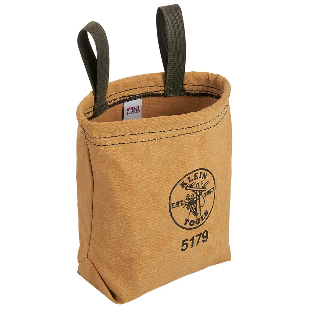 Klein-Water Repellent 5179, 5179S Canvas Pouches