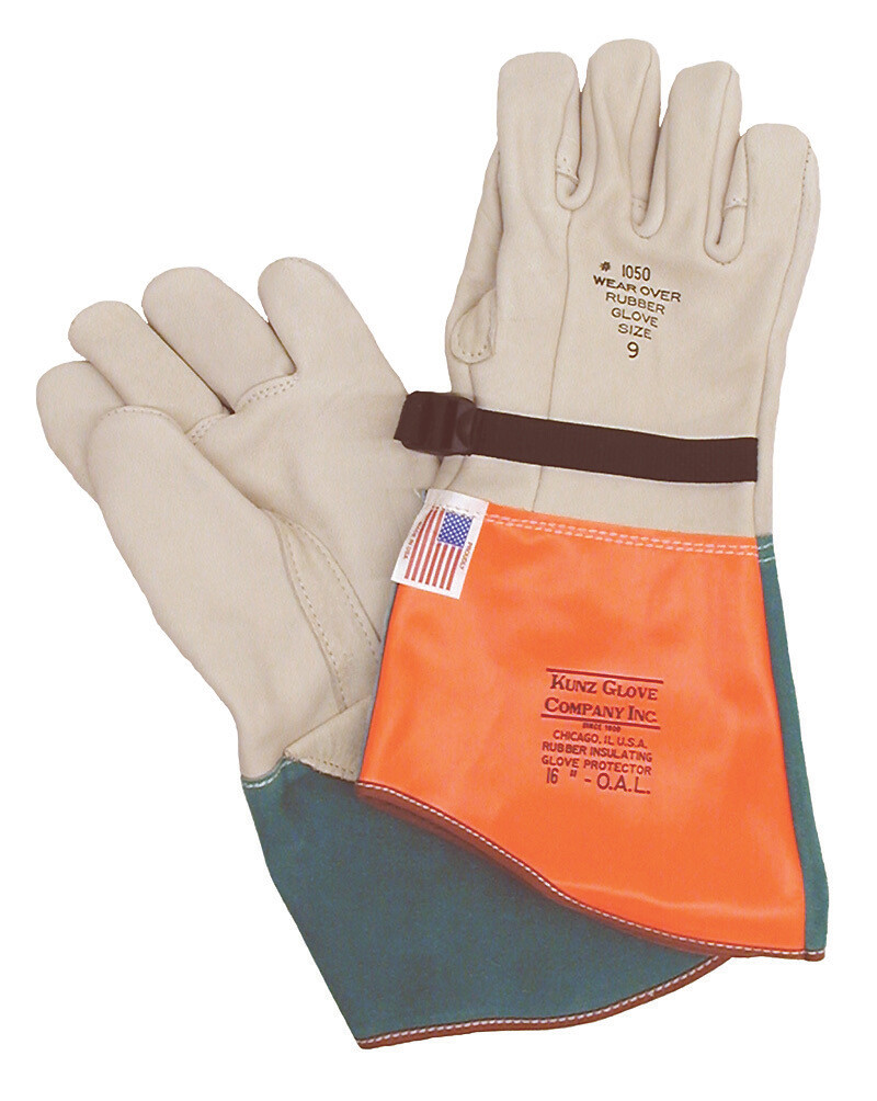 Kunz 16 Leather Protectors 1050-7CC For Rubber Gloves