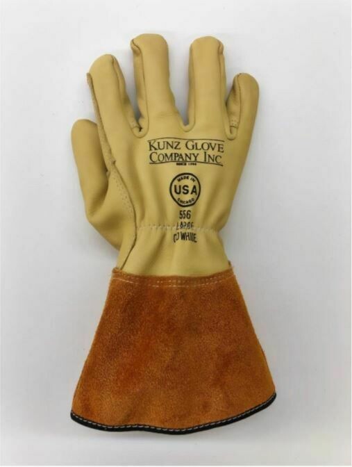 Lineworkers Style 556 4 1/2″ Cowhide Gloves
