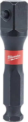 Milwaukee Shockwave™ Lineman's 7/16" To 1/2" Impact Socket Adapters 48-32-5100 & 48-32-5700(10Pk)