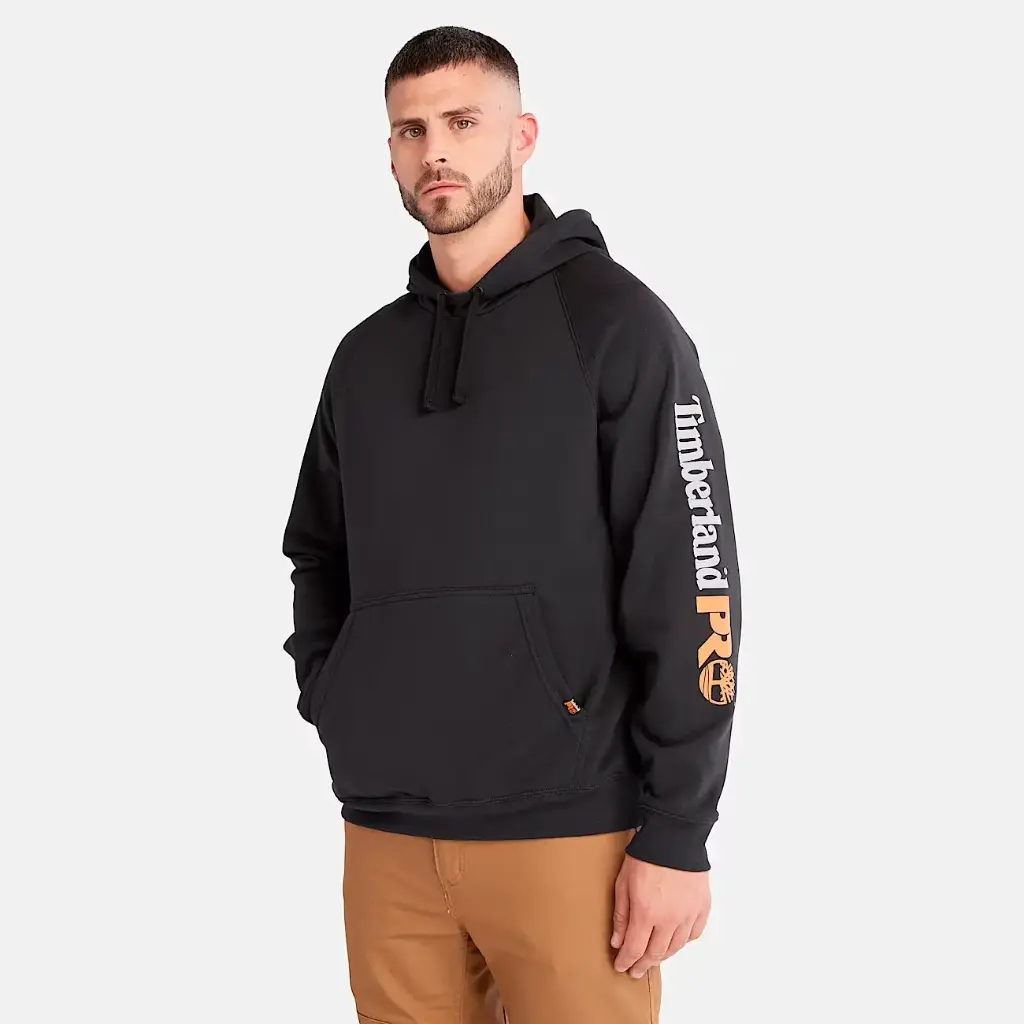 Men's Black Timberland Pro ® Hood Honcho Sport Hoodie Black