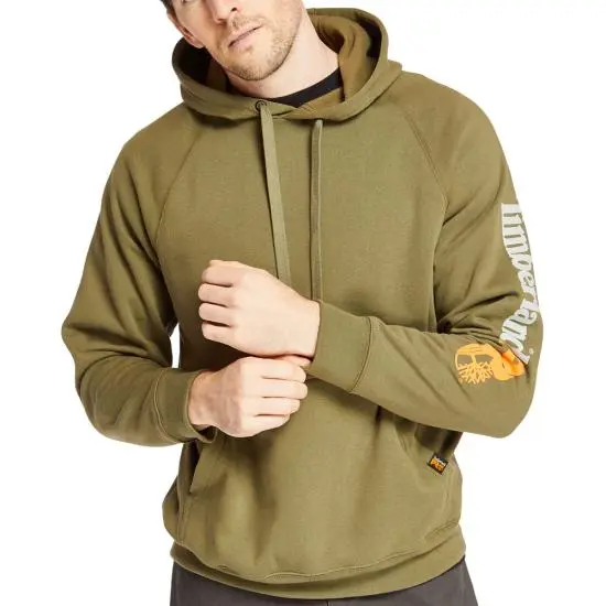 Men's Burnt Olive Timberland Pro ® Hood Honcho Sport Hoodie