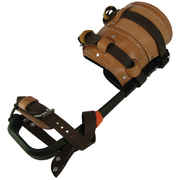 Bashlin 145 Series Leather Climber Pads 145A. 145B, & 145F