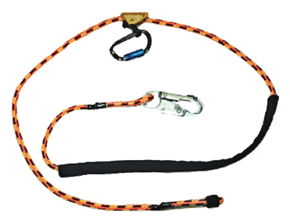 Bashlin-4016Nx-8 & 4016Nxbc-8 (Secondary) Adjustable Positioning Lanyard W/ Straight Cam Friction Adjuster