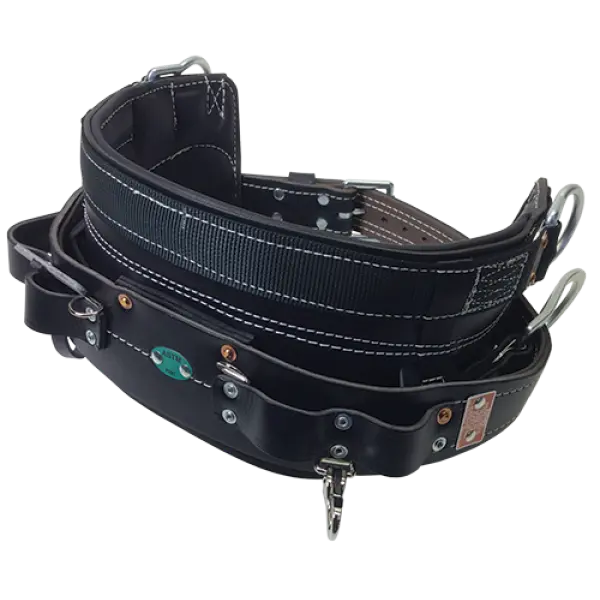 88Mx4Dmp Bashlin Nylon Labrador "Liberty" 4-D Ring Belt