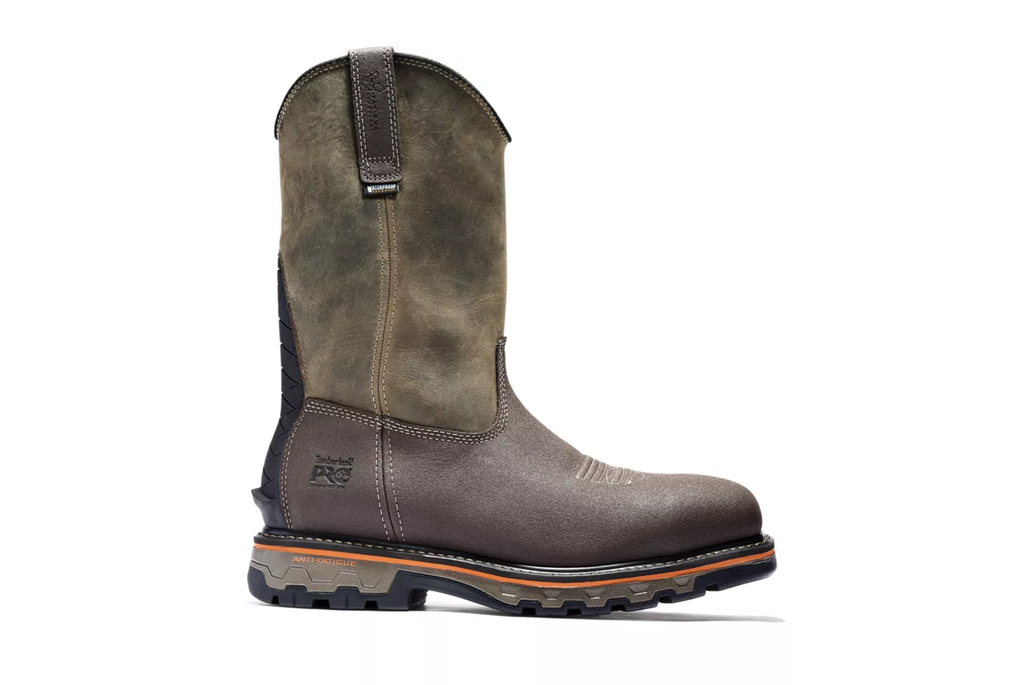 A2297 Men's Timberland Pro® True Grit Waterproof Composite Toe Pull-On Boots