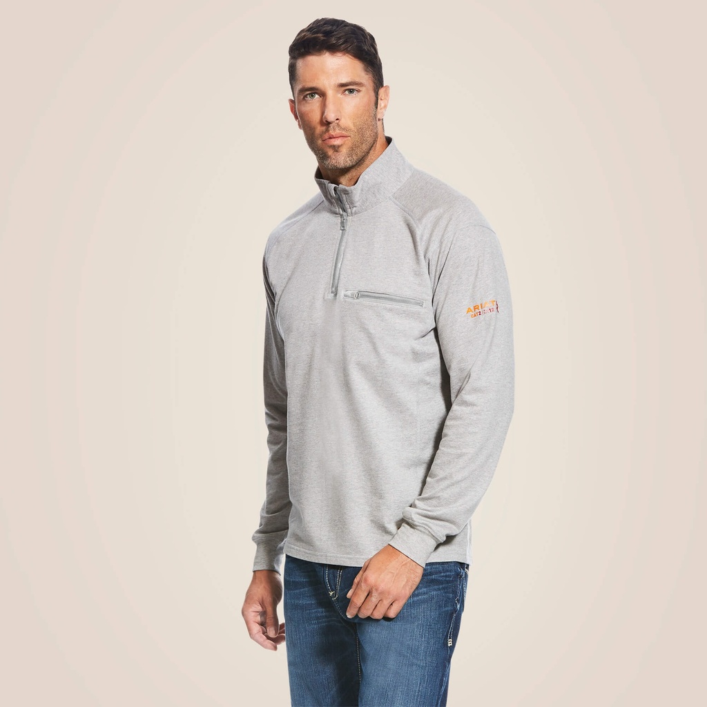 Ariat Quarter Zip Shirt - Fr Rev 1/4 Zip Top