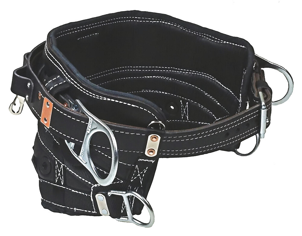 Bashlin's Nylon 88Ux4Dmp "Ez Rider" 4 Dee-Ring Body Belt