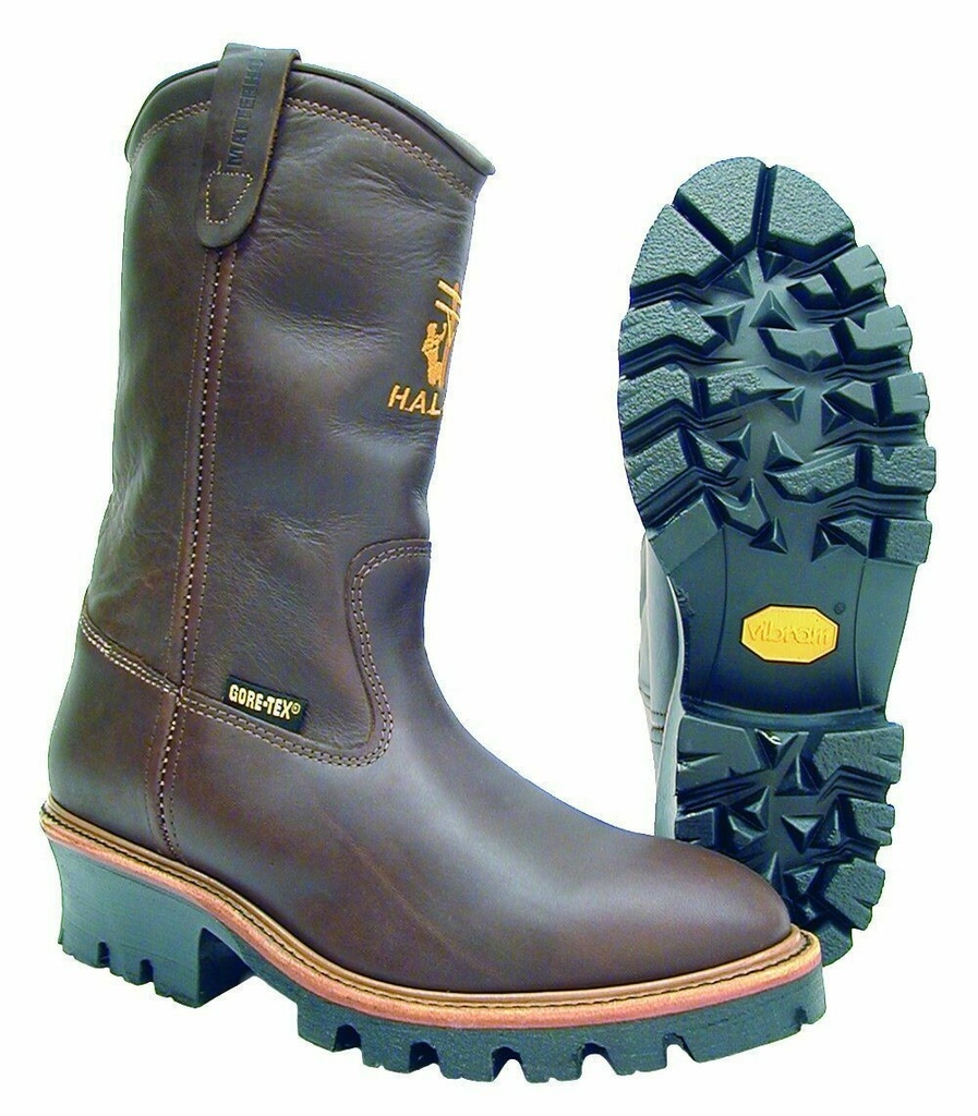 Boots-Hall's 628W 12" Waterproof Wellington Lineman Boot, Manufactured In The USA.