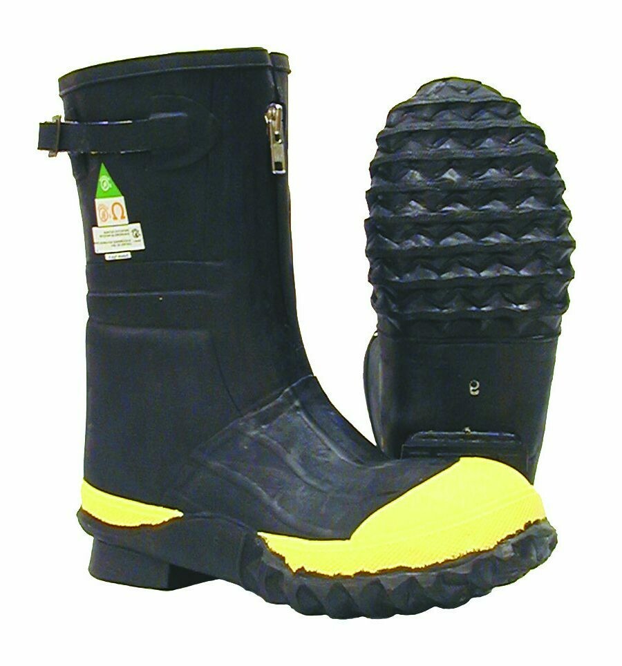 Boots-Servus Linemen's 21622 12 Eh Steel Toe All-Weather Zip Pac Boot