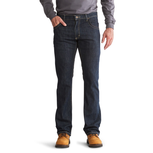 Timberland Dark Wash Fr Grit-N-Grind 5 Pocket Jean A23NJ