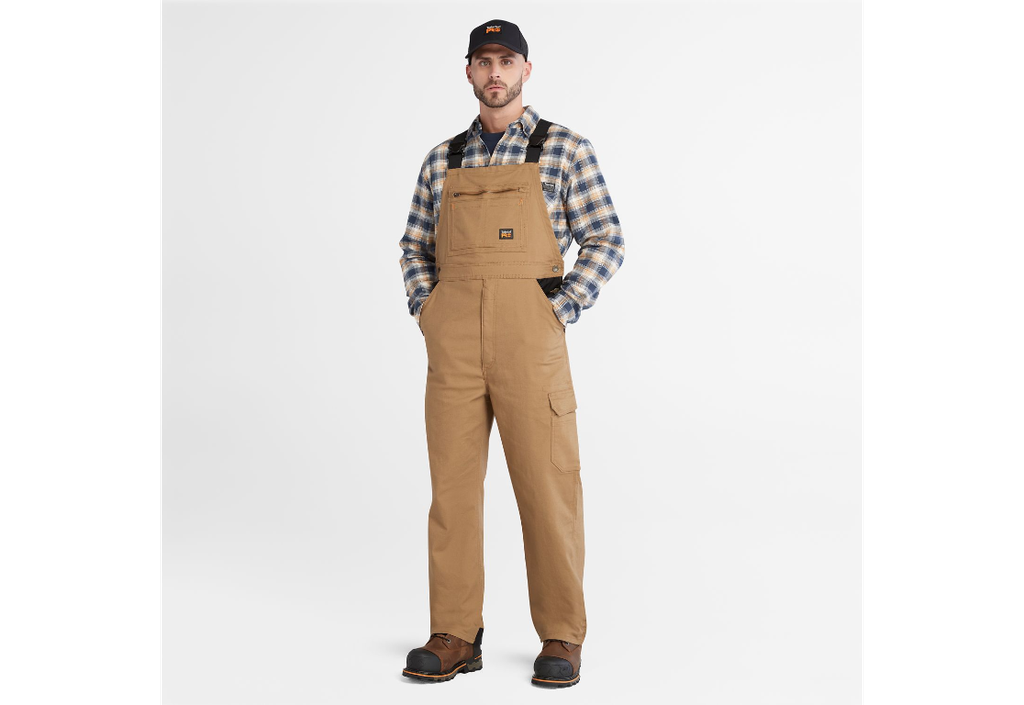 Timberland-Men's Ironhide Flex Bib Overalls A55Rs-D02