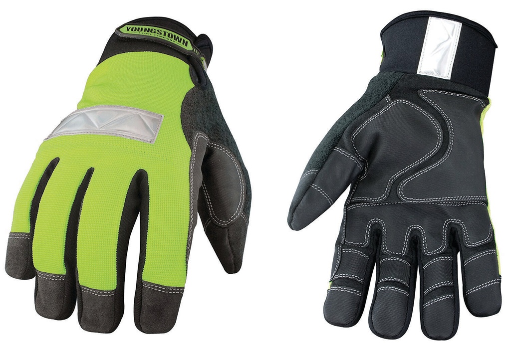 Youngstown High Visibility Waterproof Winter Gloves 08-3710-10