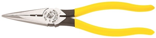 Klein-Heavy Duty Long Nose D203-8, D203-8N Side Cutting Pliers