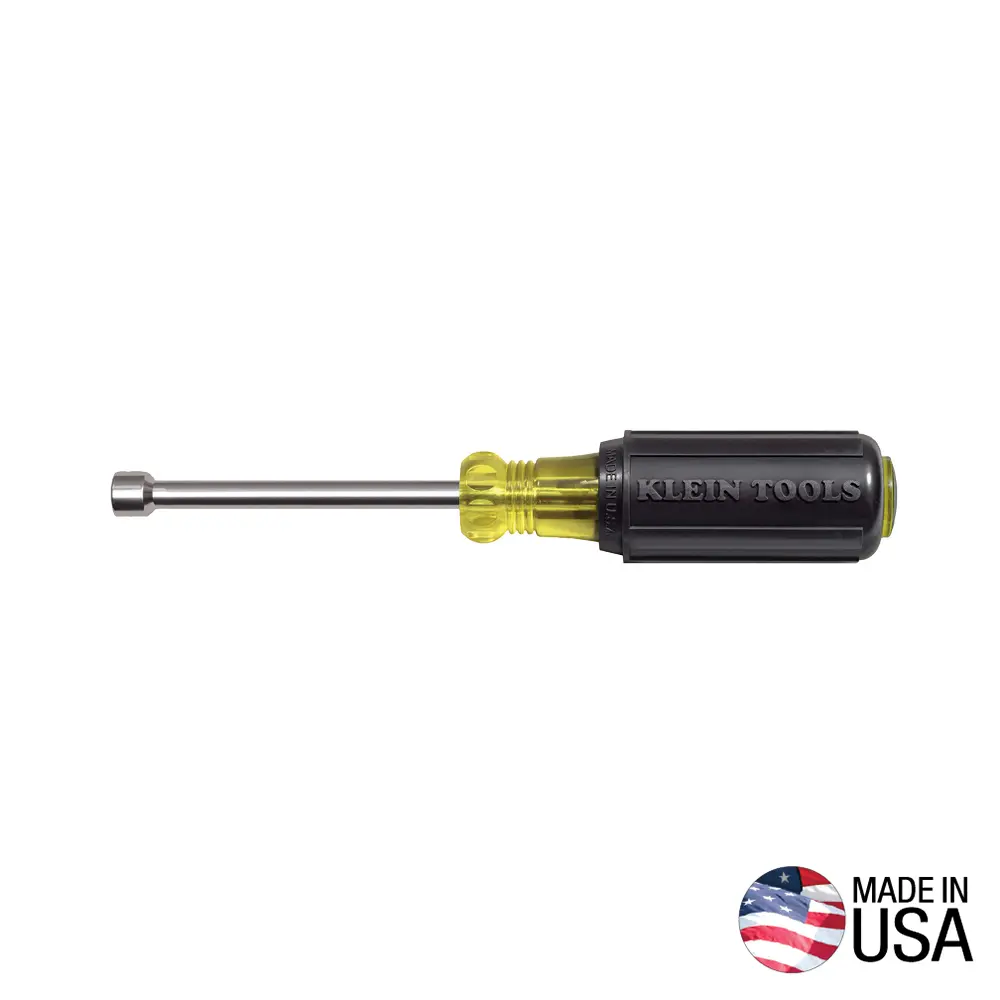 Klein-Cushion Grip 630M Series Hollow Shaft Magnetic Tip Nut Drivers 