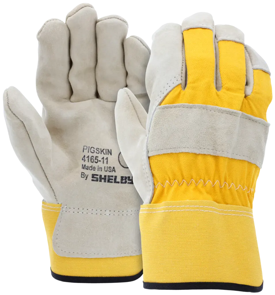 4165 - Buttermilk Pigskin Leather Palm Glove 2 1/2" Cuff