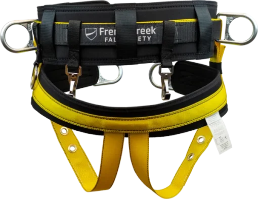 French Creek 4050 Tree Trimmer Saddle With Leg Straps