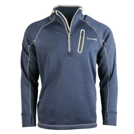 Fleece - Men's Timberland Pro® Reaxion Quarter-Zip Athletic-Fit Fleece Jacket -A55RV