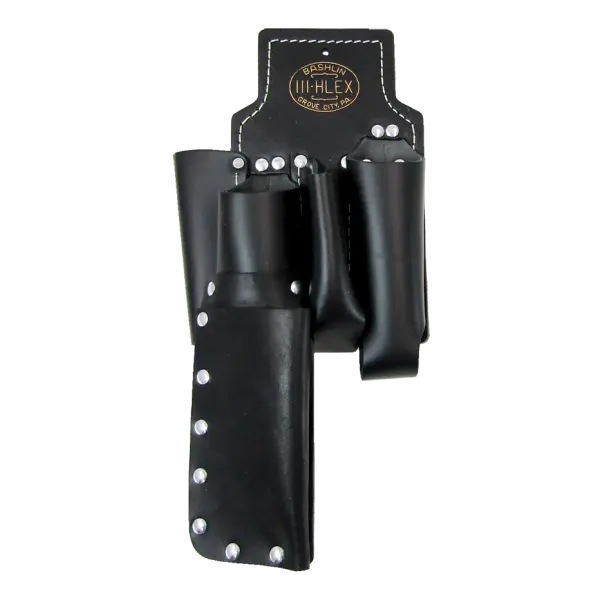 111HLE, 111HLEX Bashlin Four Pocket Holster With Knife Sheath