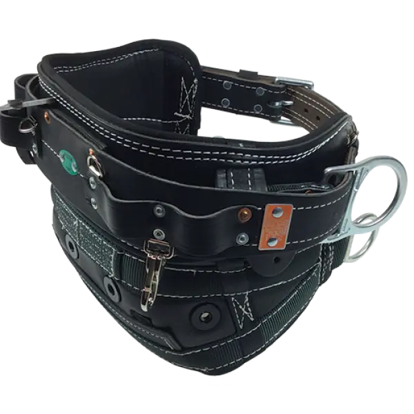 Bashlin's Leather 88UX4DCC "EZ Rider" 4 Dee-Ring Body Belt 