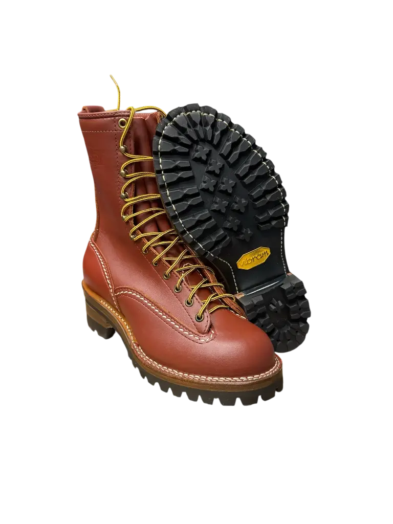 Boots-West Coast RW9710-100 10" Redwood Highliner™ Lace-To-Toe Full-Lug Sole Lineman Boot (Size - 9.5D)