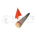 AMERICAN SAFETY UTILITY #TT-5 Pole Transport Flag Bracket Malleable Iron C-Bracket w/ Clamp