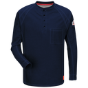 Flame Resistant Iq Series™ Henley By Bulwark Qt20