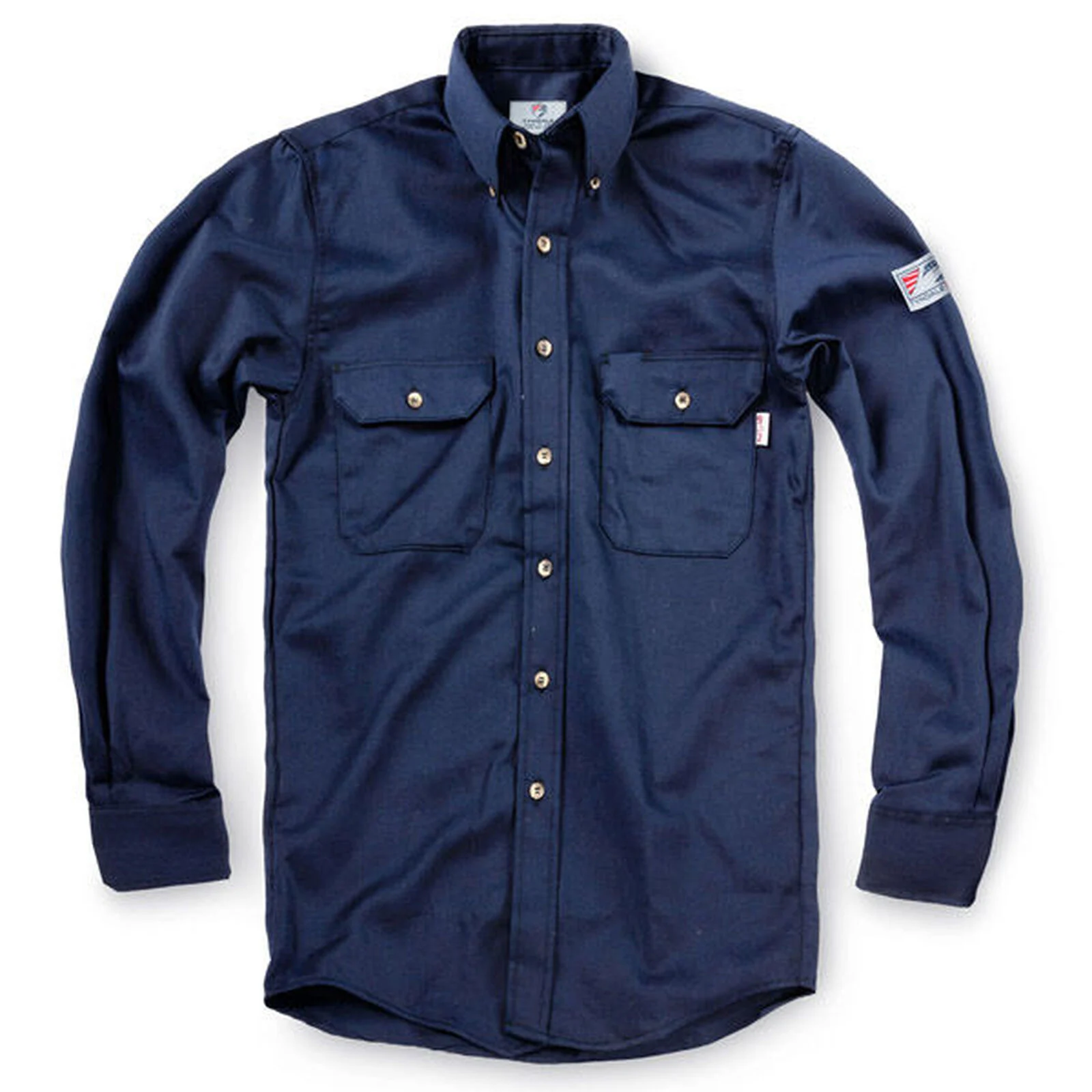 Flame Resistant Button Down Long Sleeve Shirt By Tyndale K196T