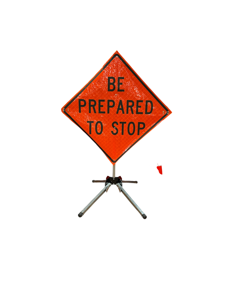 Eastern Metal-36" Sign & 48" Sign Non-Reflective 36" & 48" Roll-Up C-Signs