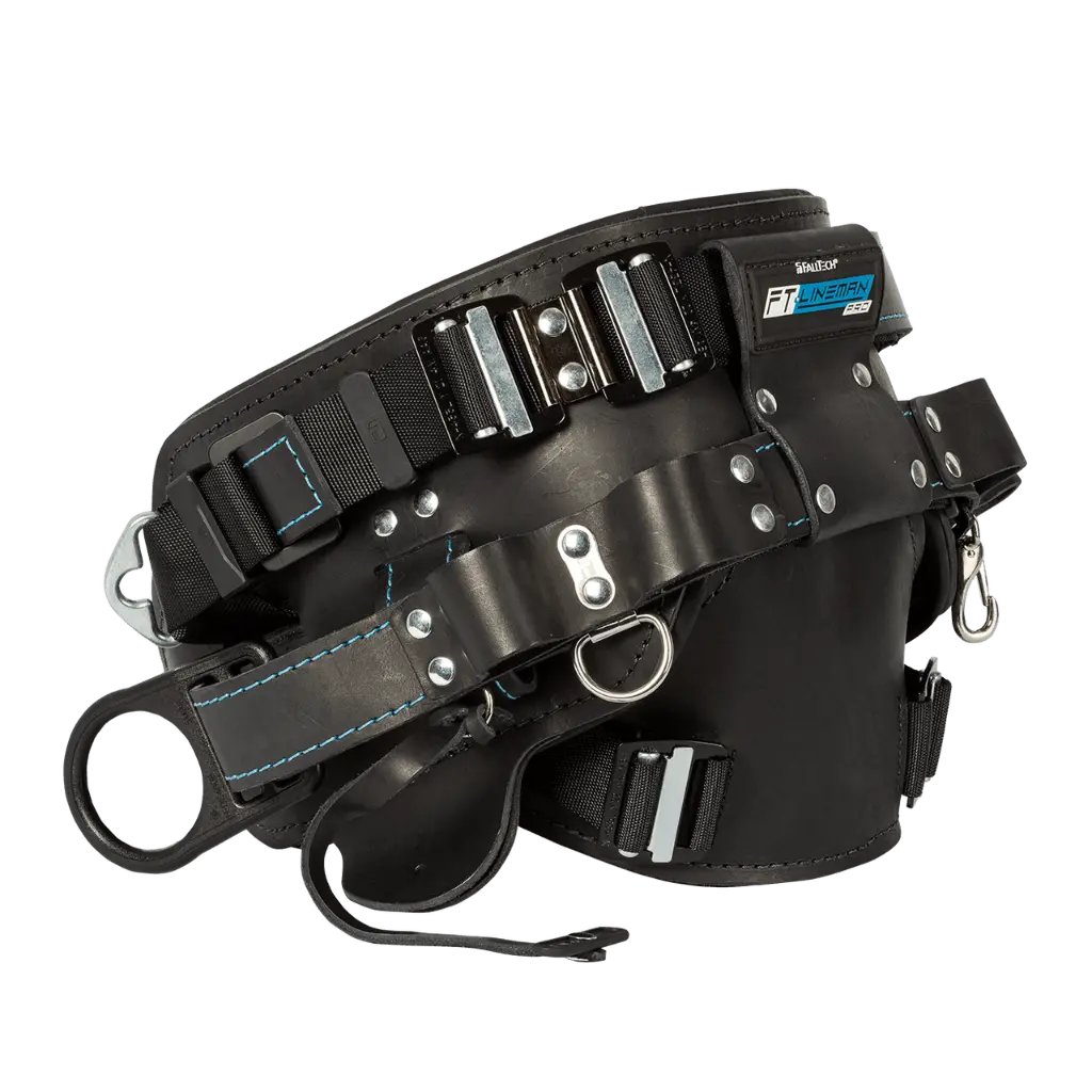 FallTech FT-Lineman Pro Body Belt-Tongue Buckle-8050L (Size Large 24D-29D)