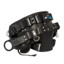 FallTech FT-Lineman Pro Body Belt - Large - Tongue Buckle Belt - Large - 8050L (Size Large)