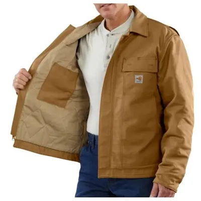 Carhartt 101625 Flame-Resistant Quilt Lined Lanyard Access Jacket Size 3XL Only