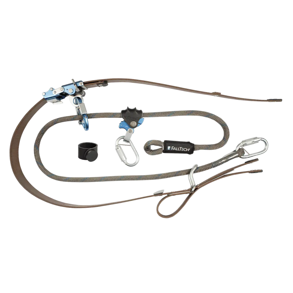 FallTech-APEX Pro Adjustable Wood Pole Fall Restrict Device, Transmission Pole 8180T