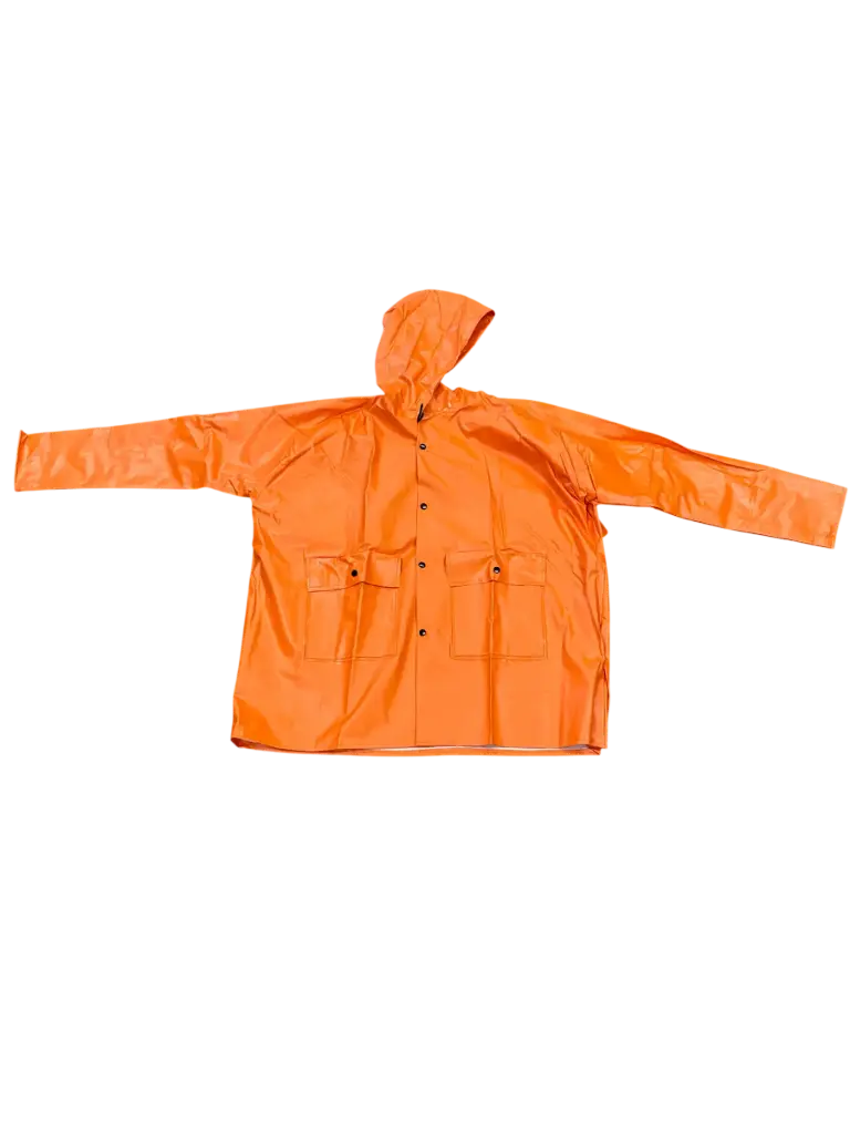8256 Natwear Flo Orange Nomex Series 25 Natarc Rainwear Jacket Flametech™ 
