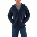 Thermal-Lined Hooded Zip-Front Sweatshirt Style # J149 Size  3XL Only