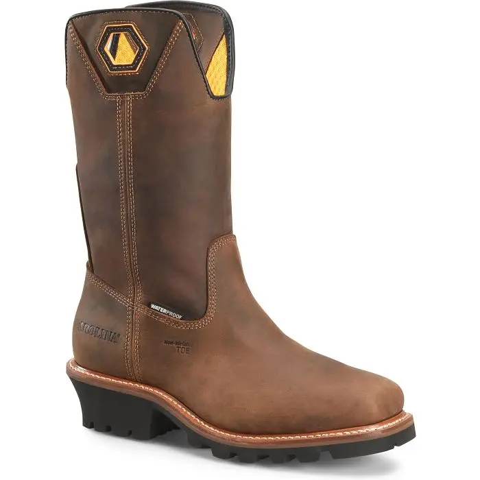 Carolina Boots Coppice 12" Wellington Comp Square Toe Logger CA9833