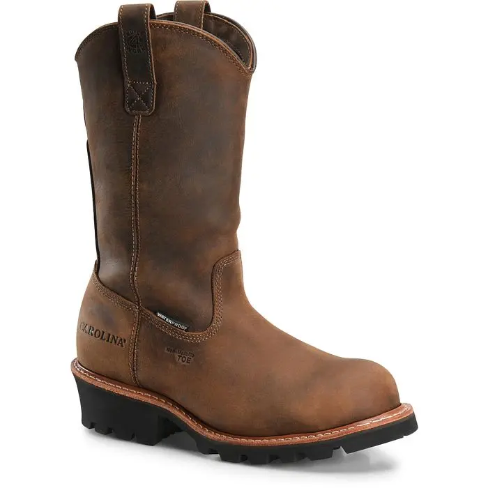 Carolina Boots Well X Men’s 12” Waterproof Comp Toe Ranch Wellington Logger CA9831