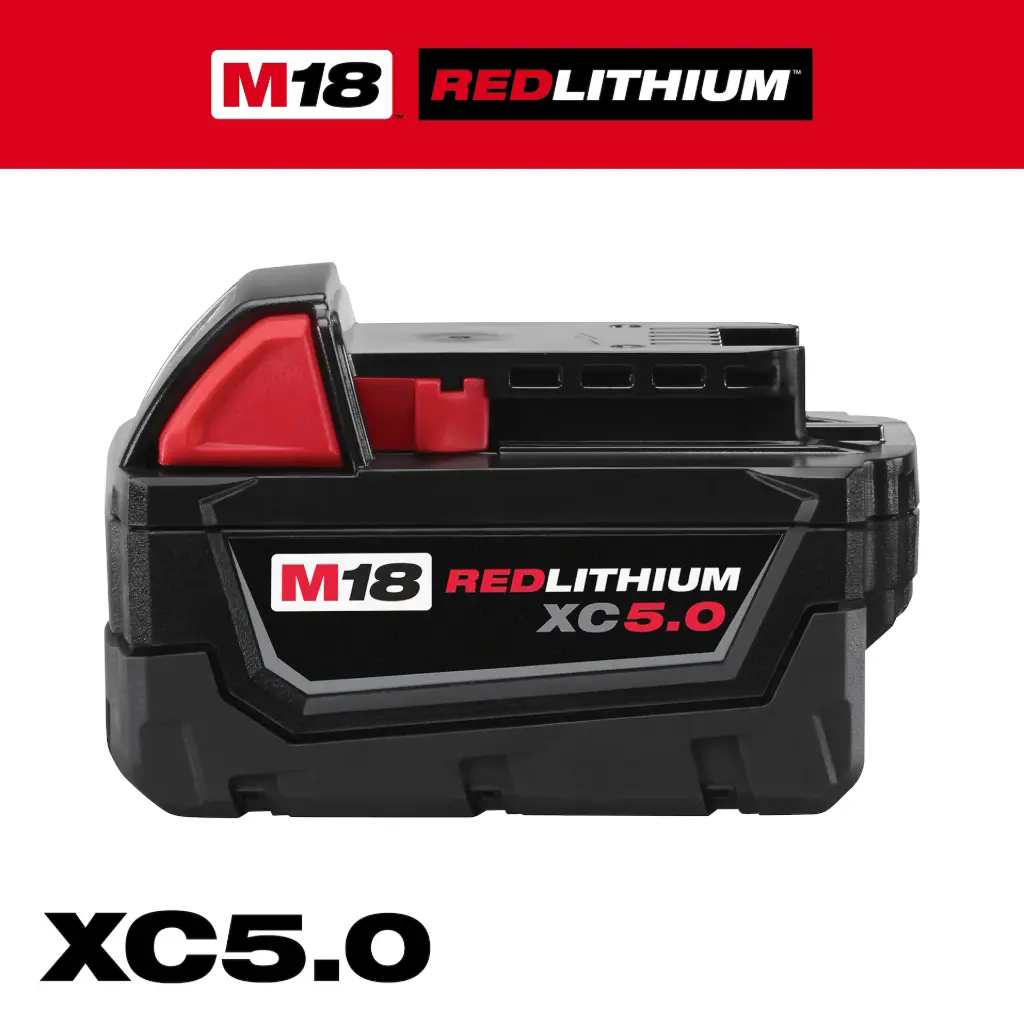48-11-1850 Milwaukee M18™ REDLITHIUM™ XC5.0 Extended Capacity Battery Pack