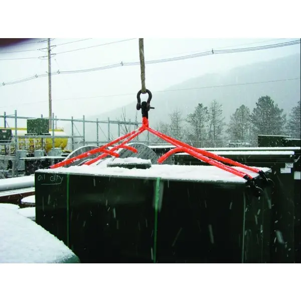 Hall's WL 93332INORUT001 Four Leg Adjustable Transformer Sling Made From 1/2" Yalex
