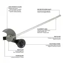 Milwaukee M18 Fuel™ Quik-Lok™ Edger Attachment 49-16-2718 