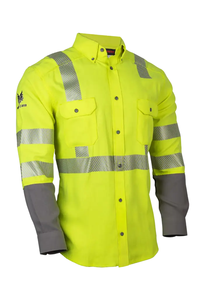 DRIFIRE-FR Hi-Vis Lightweight Work Shirt Class 3 SHRTS1C3