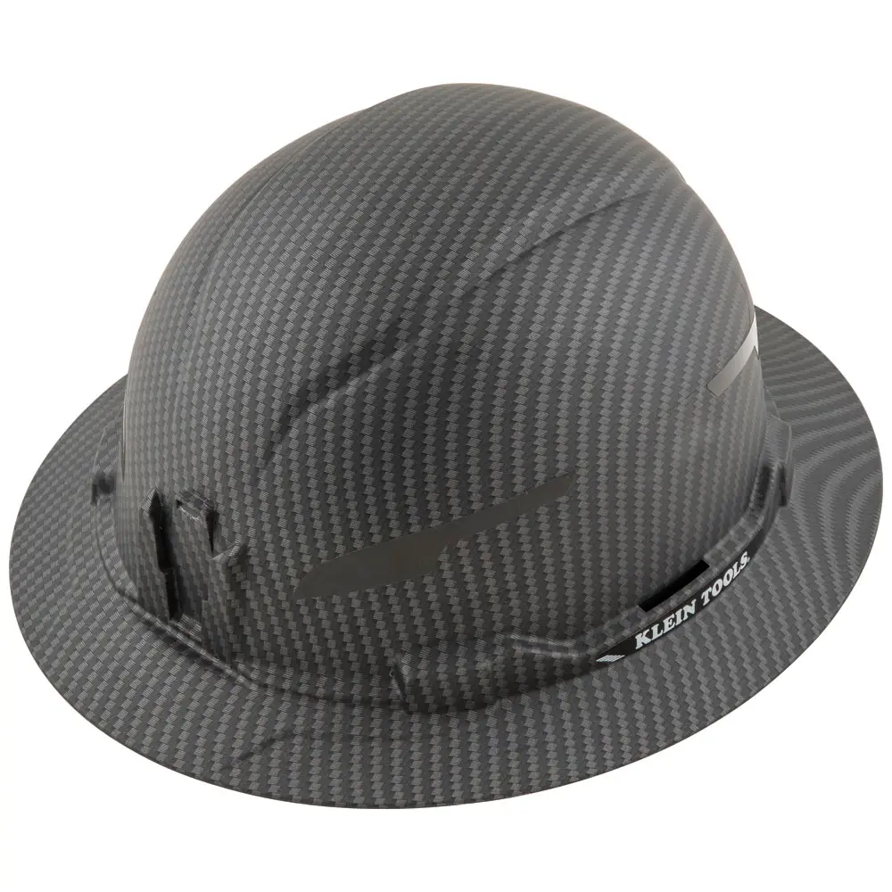 Hard Hat, Premium KARBN™ Pattern, Non-Vented Full Brim, Class E 60345