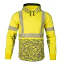 Dragonwear - DFMC147 Men's Elements™ Cyclone Hi-Vis Pullover FR Hoodie
