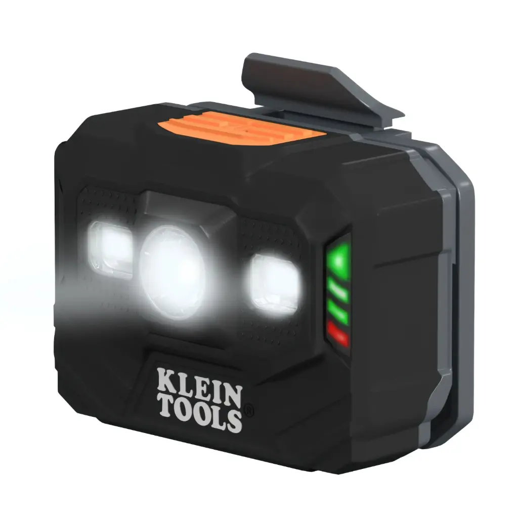 Klein Rechargeable Headlamp and Work Light, 300 Lumens All-Day Runtime 56062