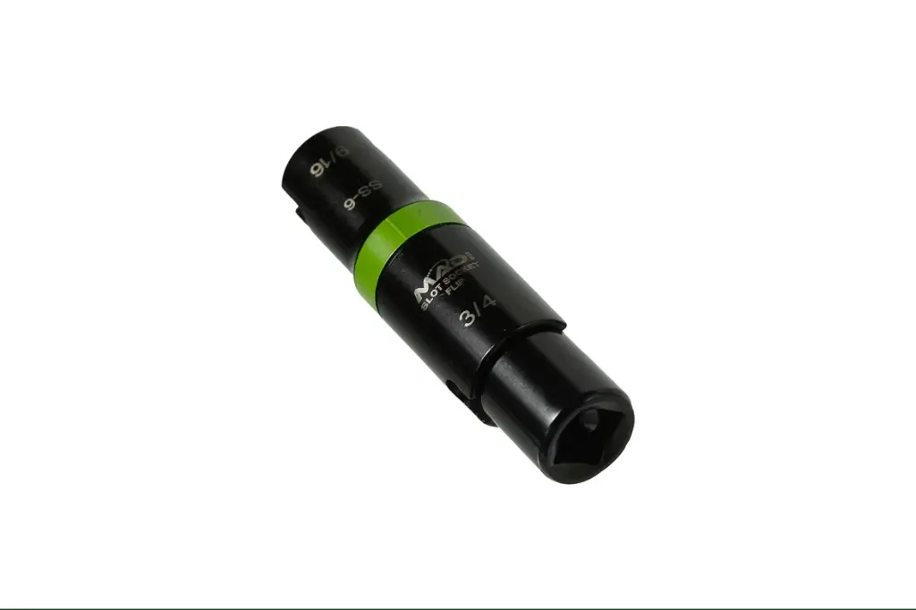 Madi Slot Socket Deep Flip Impact 3-in-1 Hex 9/16"& 3/4" SS-6