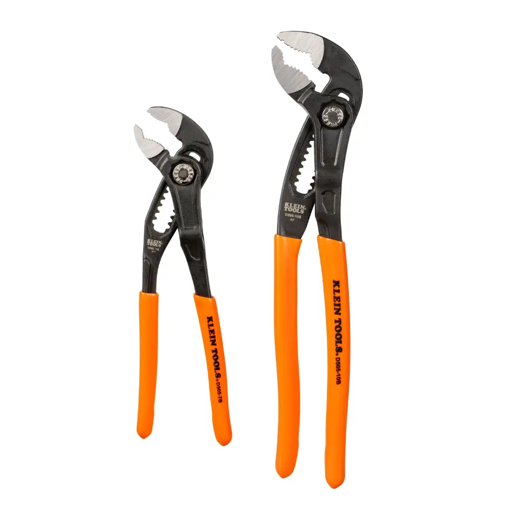 Klein-Quick Adjust Klaw™ Pump Pliers Set, 2-Piece